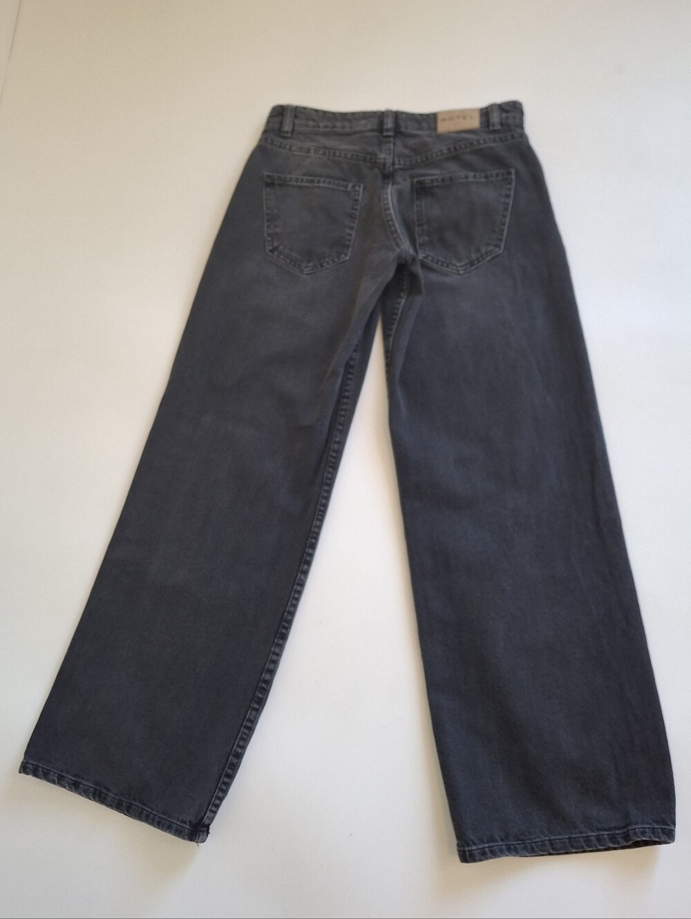 Motel Rocks Low Rise Wide Leg Jeans - Picture 3 of 7